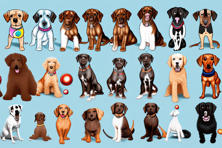 Various dog breeds