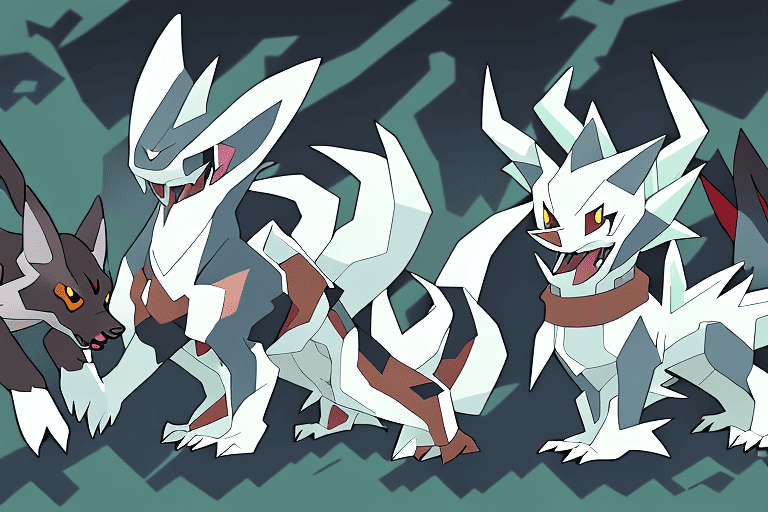 Several dark type dog pokemon such as mightyena